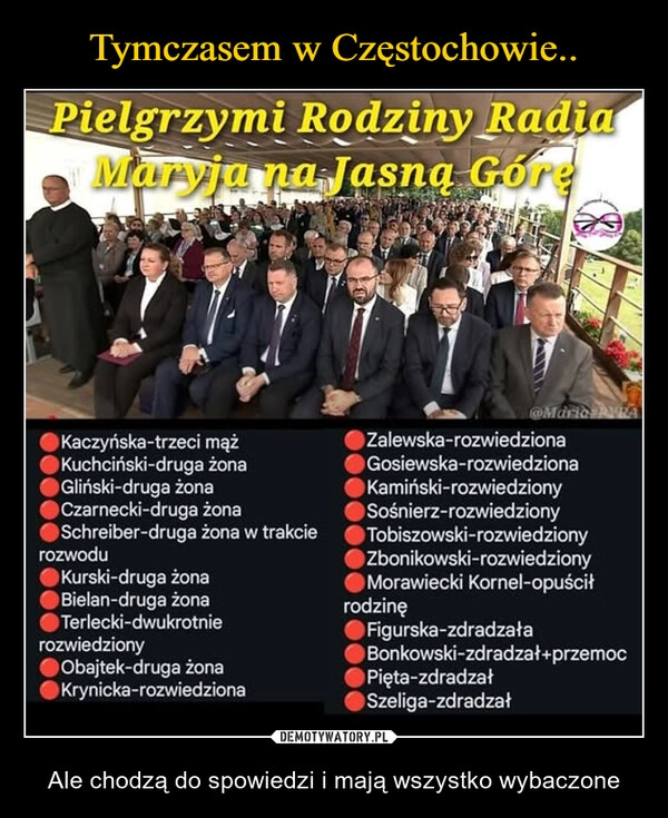 
    Tymczasem w Częstochowie..