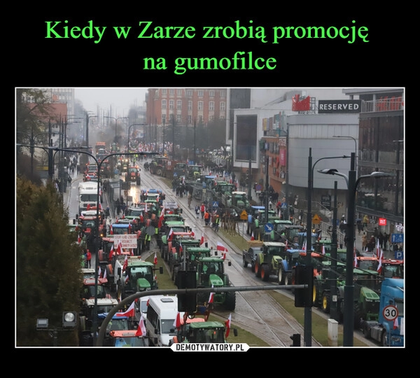 
    Kiedy w Zarze zrobią promocję 
na gumofilce