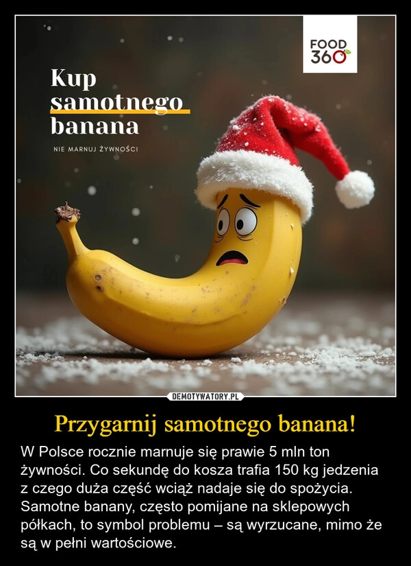 
    Przygarnij samotnego banana!