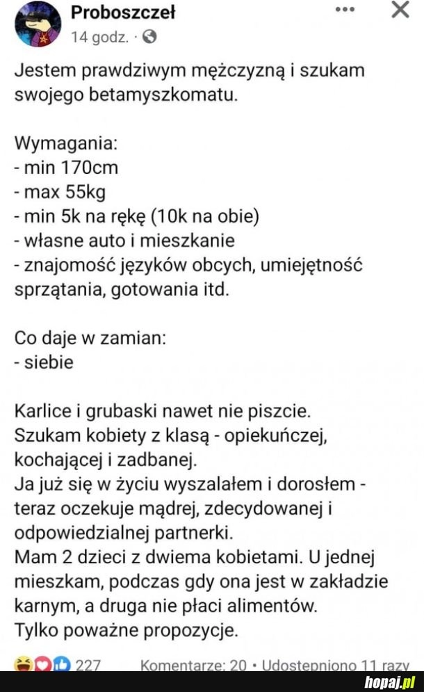 
    Potężne wymagania