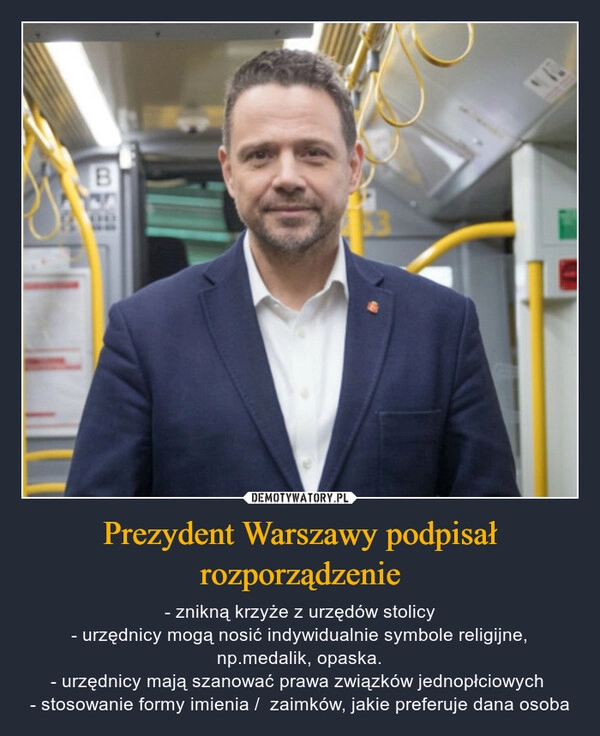 
    Prezydent Warszawy podpisał rozporządzenie