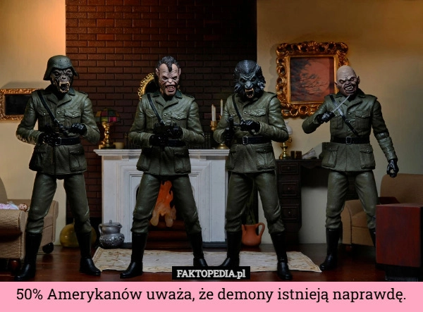 
    50% Amerykanów uważa, że demony istnieją naprawdę.
