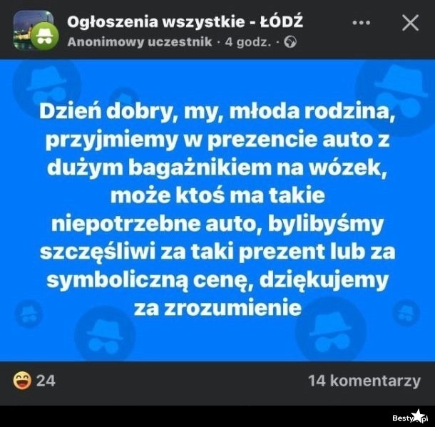 
    A później jeszcze chętnie przygarną jakiś dom 