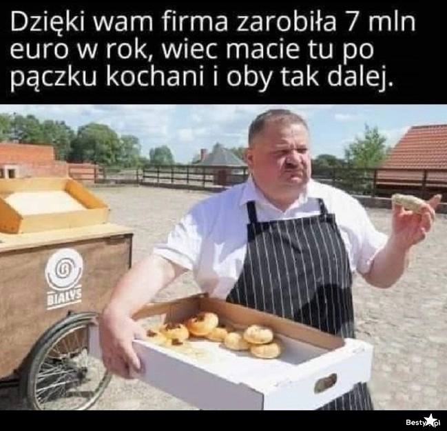 
    Pączki w pracy 