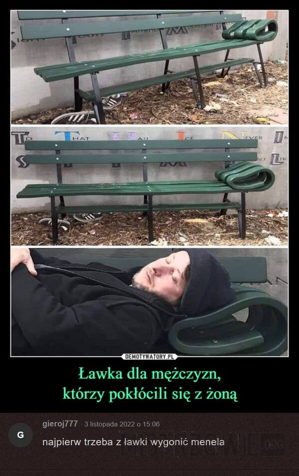 
    Ławka