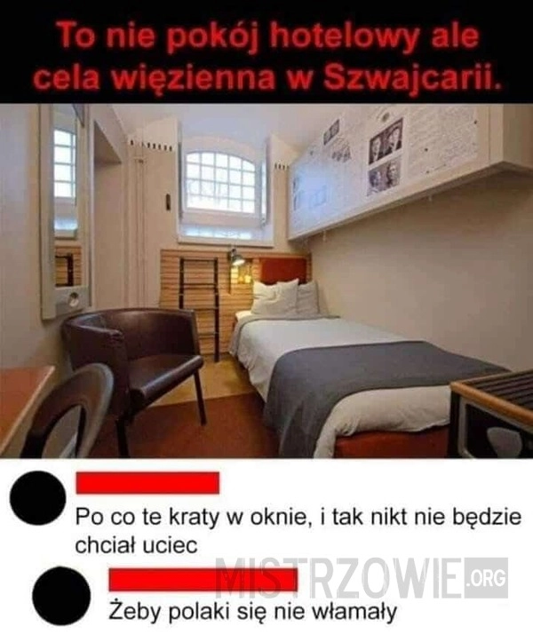 
    Więzienie w Szwajcarii