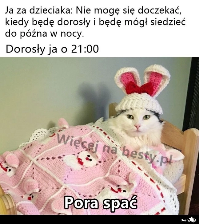 
    Żadne tam siedzenie po nocach 