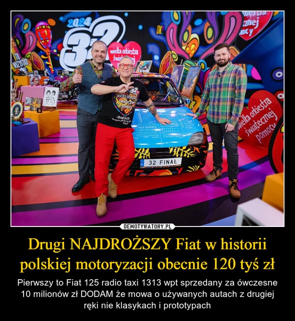 
    Drugi NAJDROŻSZY Fiat w historii polskiej motoryzacji obecnie 120 tyś zł