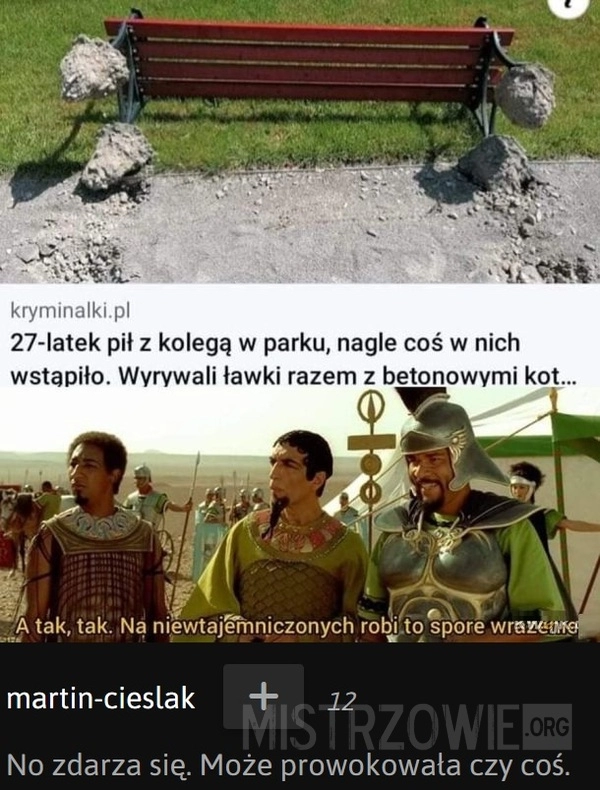 
    Ławka