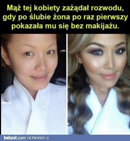 
    Makijaż czyni cuda