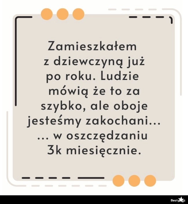 
    Zamieszkanie z dziewczyną 