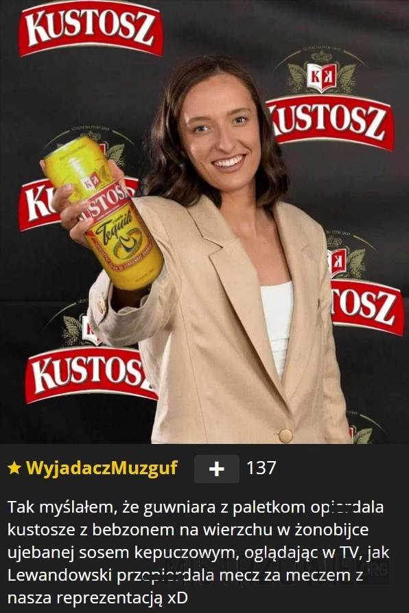 
    Twarz kolejnej marki