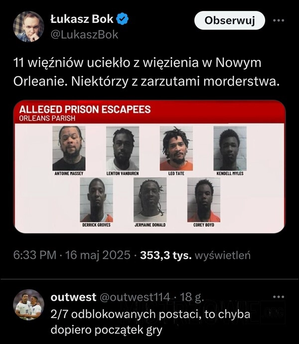 
    Ucieczka