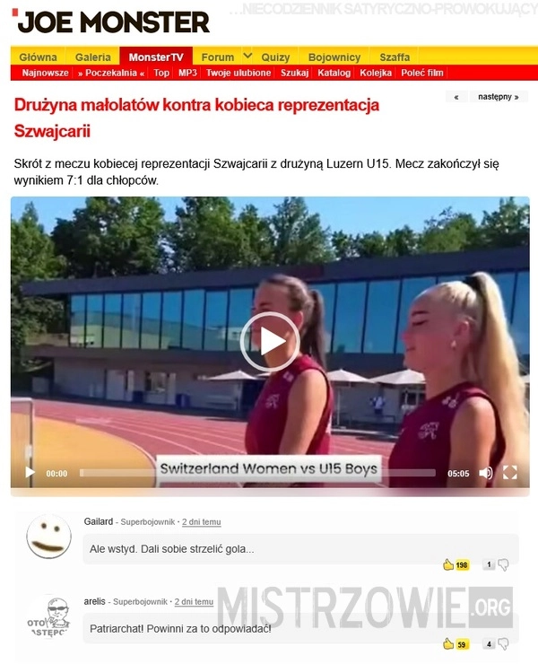 
    Piłkarski pojedynek