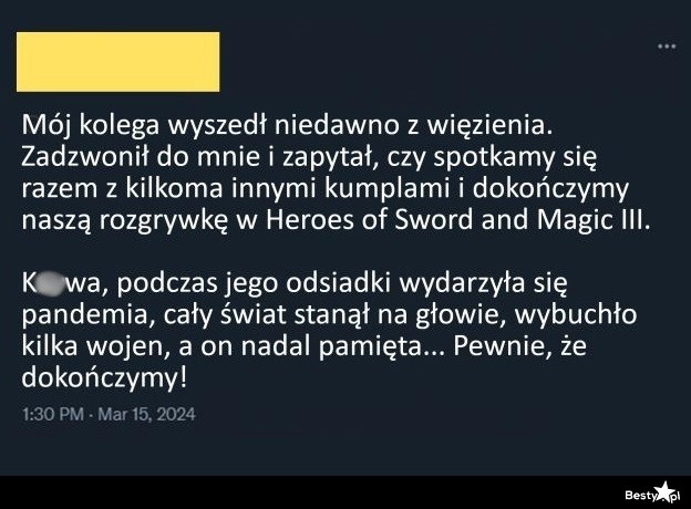 
    Kolega po odsiadce 