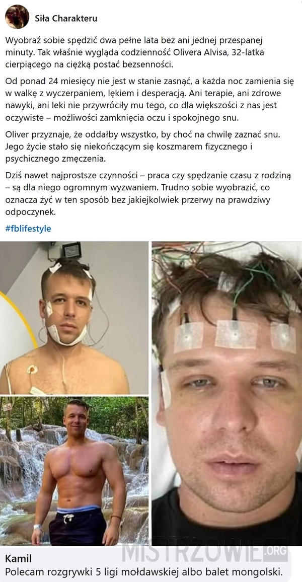 
    Dwa pełne lata bez ani jednej przespanej minuty