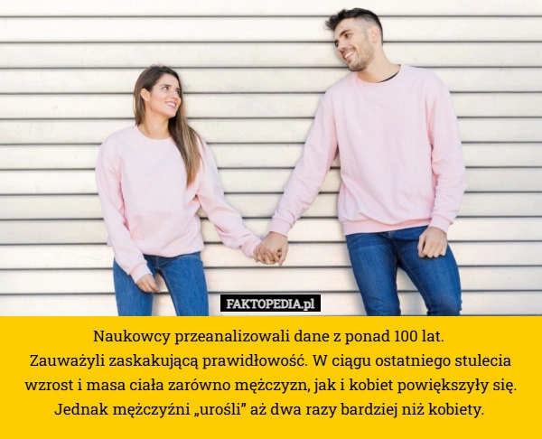 
    Naukowcy przeanalizowali dane z ponad 100 lat. 
Zauważyli zaskakującą prawidłowość.