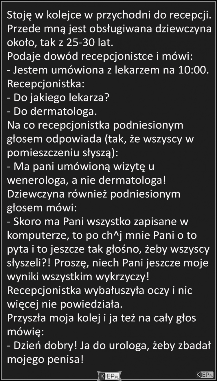 
    Sztuka dyskrecji w przychodni 