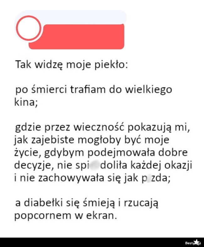 
    Wizja piekła 