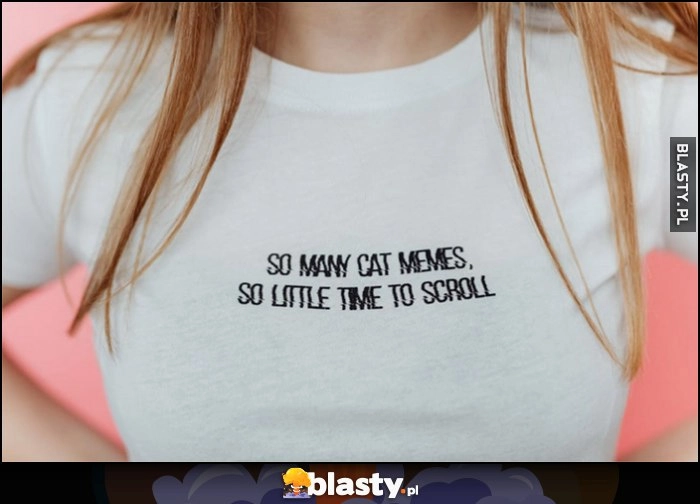
    Koszulka so many cat memes