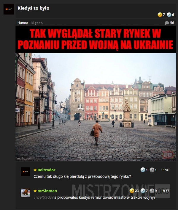 
    Poznań miasto dotknięte wojną