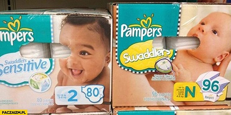 
    Pampers opakowania pieluszek