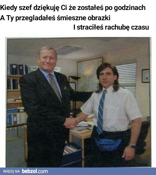 
    Nadgodziny w pracy