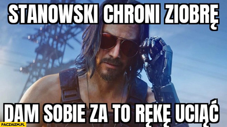 
    Stanowski chroni Ziobrę dam sobie za to rękę uciąć Cyberpunk 2077