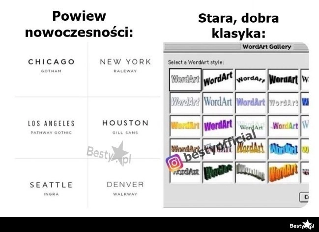 
    Stara, dobra klasyka 