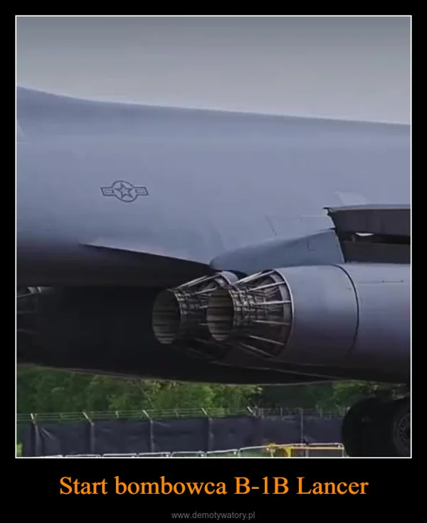 Start bombowca B-1B Lancer