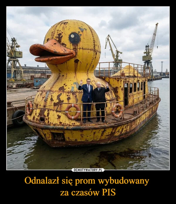 
    Odnalazł się prom wybudowany za czasów PIS