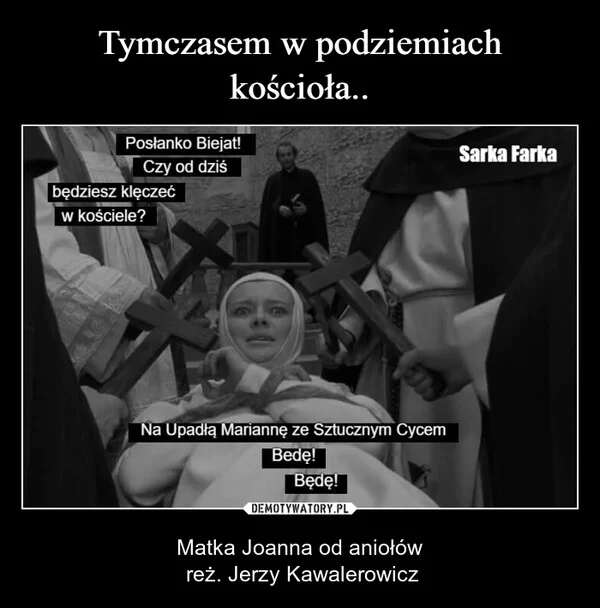 Tymczasem w podziemiach kościoła..