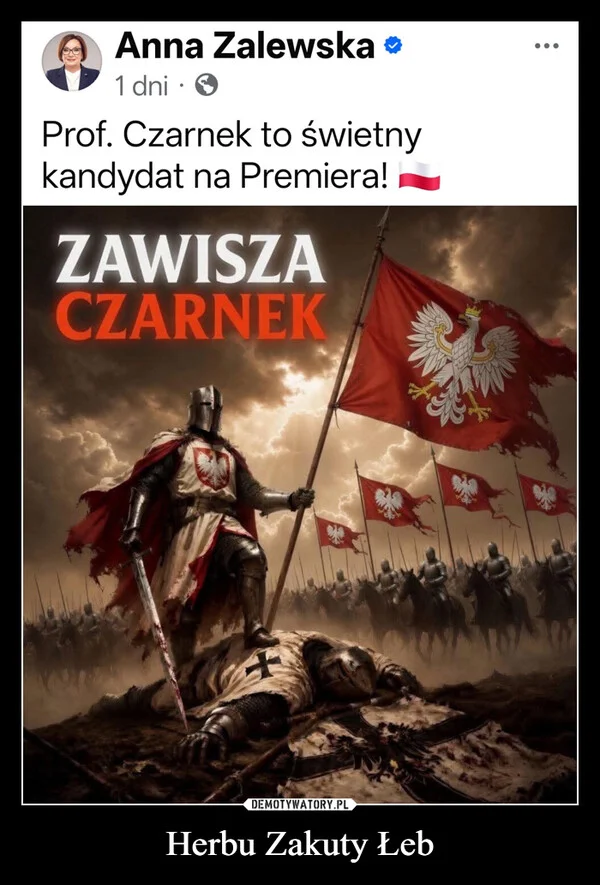 
    Herbu Zakuty Łeb