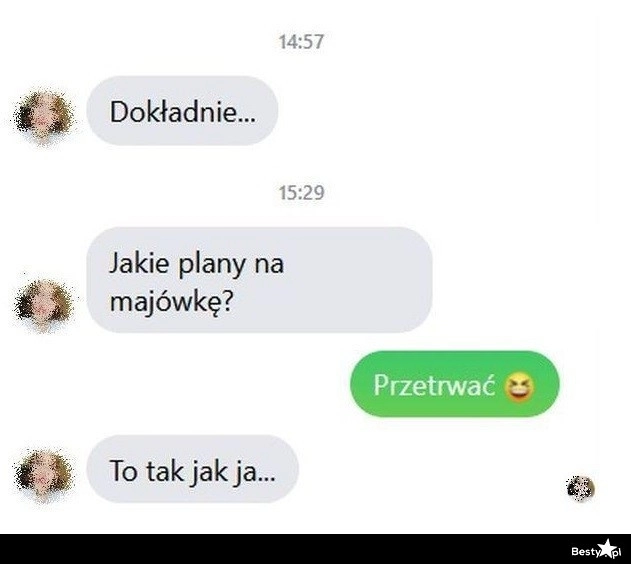 
    Plany na majówkę 