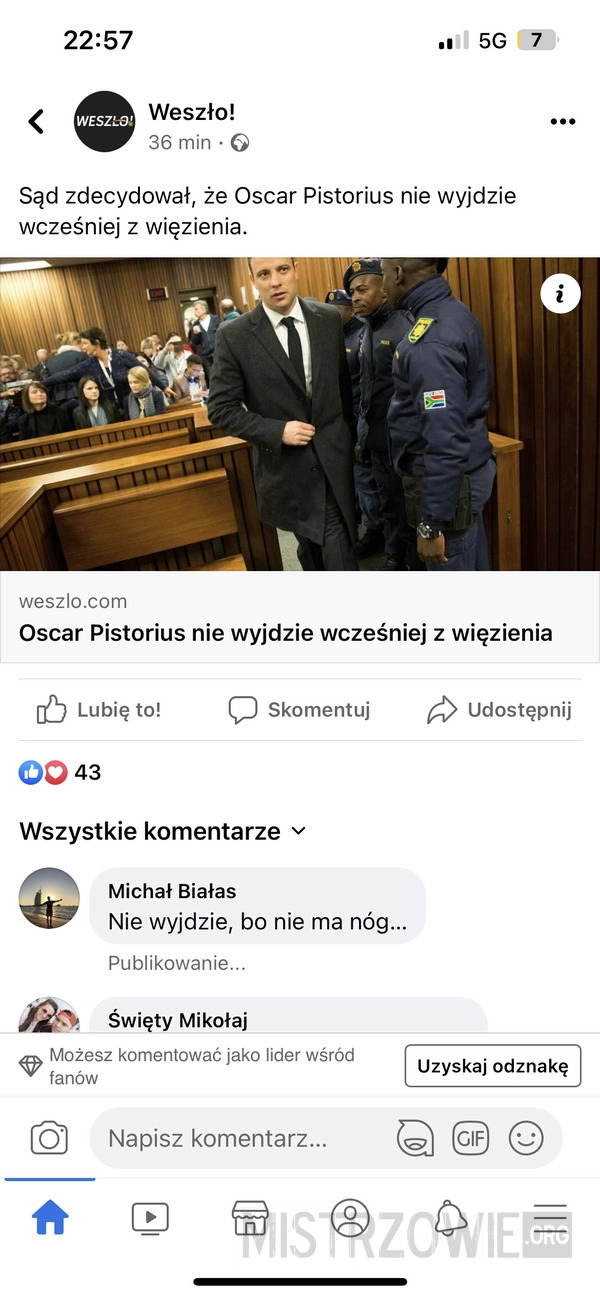 
    Pistorius