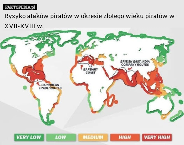 
    Ryzyko ataków piratów w okresie złotego wieku piratów w XVII-XVIII w.