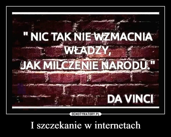 
    I szczekanie w internetach