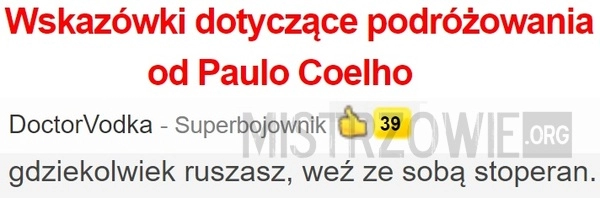 
    Wskazówki dotyczące podróżowania