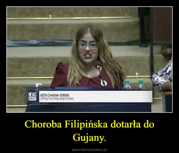 Choroba Filipińska dotarła do Gujany.