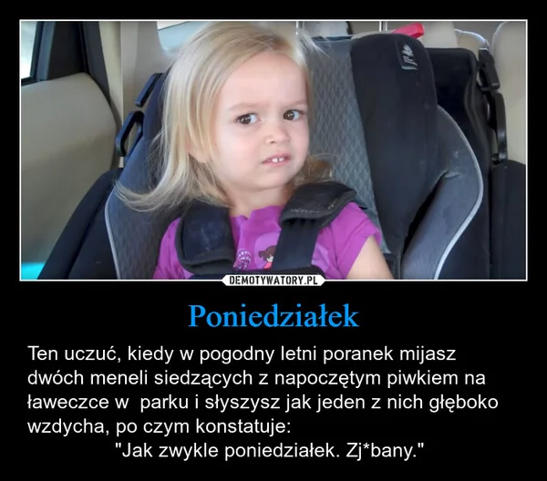 
    Poniedziałek