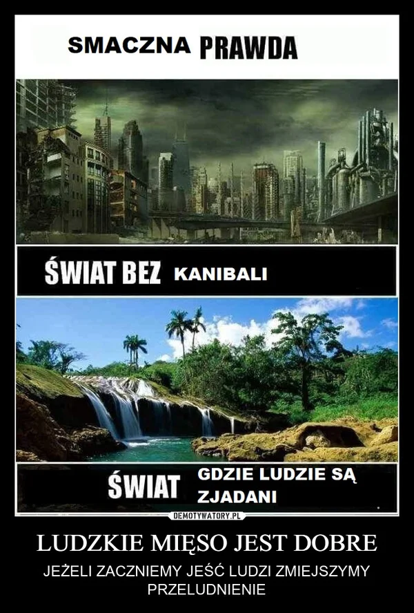 
    LUDZKIE MIĘSO JEST DOBRE