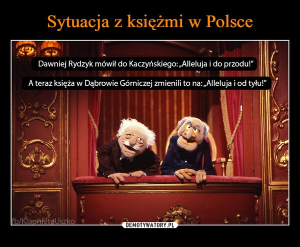 
    Sytuacja z księżmi w Polsce