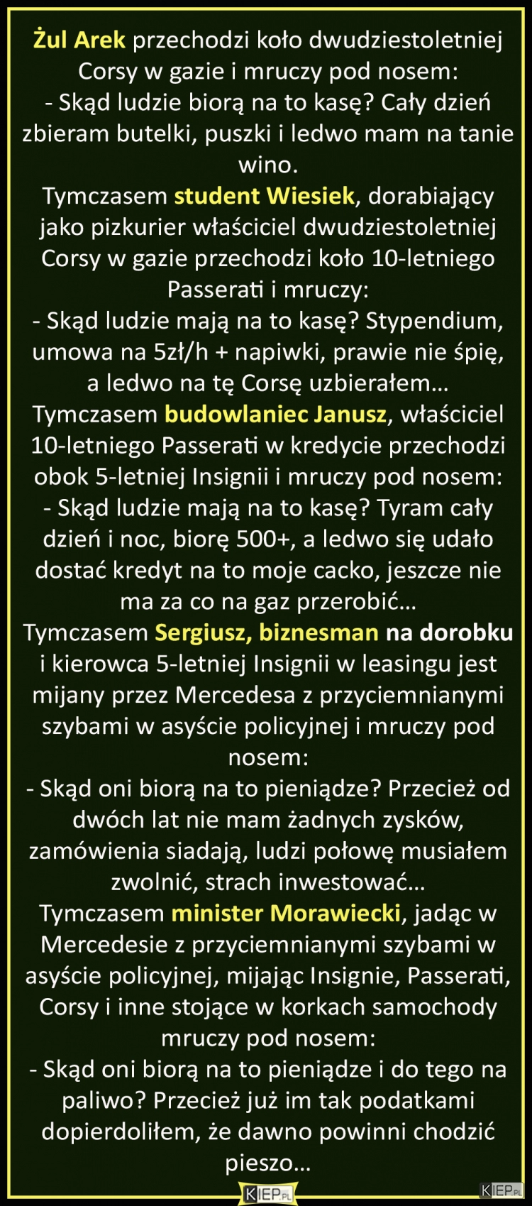 
    Jak oni wszyscy się tego dorobili!?