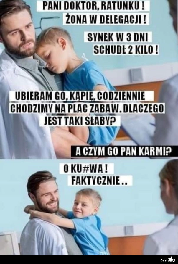 
    Zmartwiony ojciec 