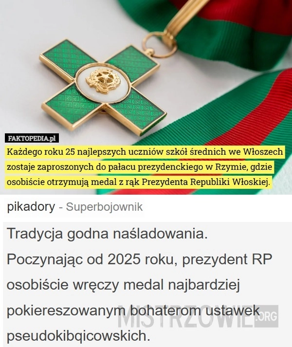 
    Medal