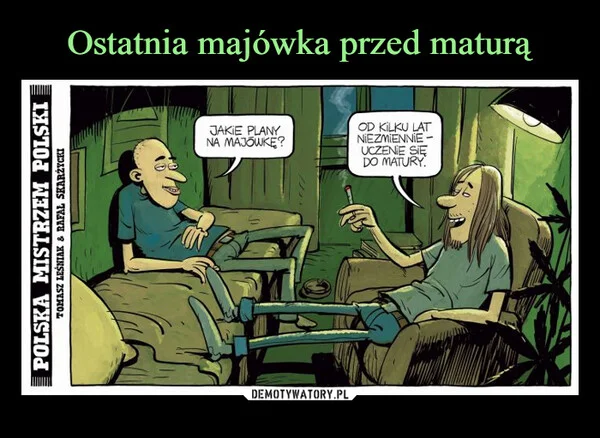 
    Ostatnia majówka przed maturą