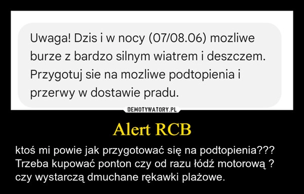 
    Alert RCB