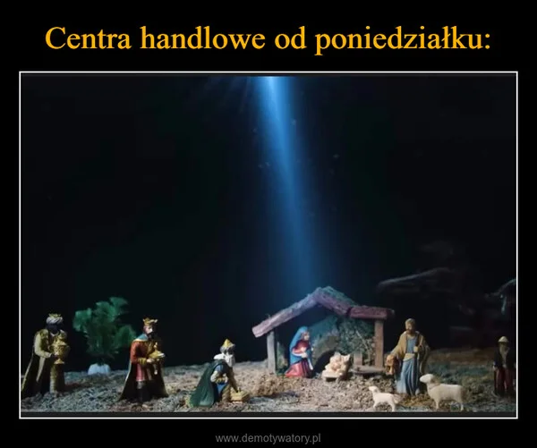 
    Centra handlowe od poniedziałku:
