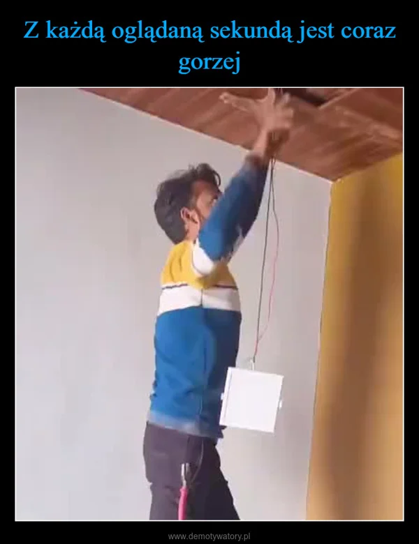 
    Z każdą oglądaną sekundą jest coraz gorzej