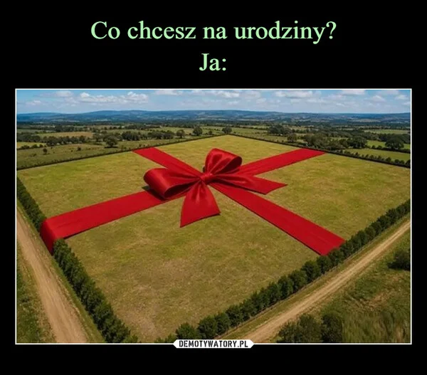 
    Co chcesz na urodziny? Ja: